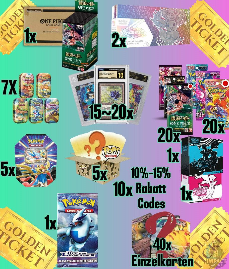 300 Ticket Event viele tolle Preise und Sofortgewinne!