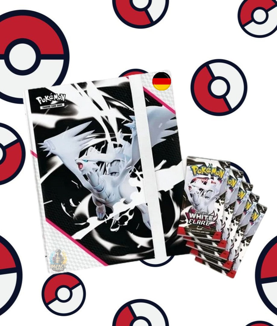 Pokemon – Karmesin & Purpur Weisse Flammen – Ordner-Kollektion DE