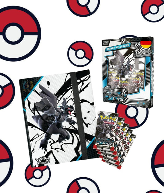 Pokémon Pokemon Ordner-Kollektion Karmesin & Purpur – Schwarze Blitze