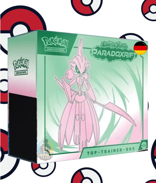 Karmesin & Purpur Paradoxrift Top Trainer Box Eisenkrieger (DE)
