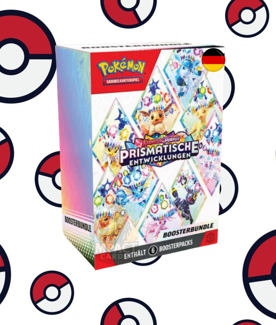 Pokemon TCG: Prismatische Evolutionen - Boosterbundle DE