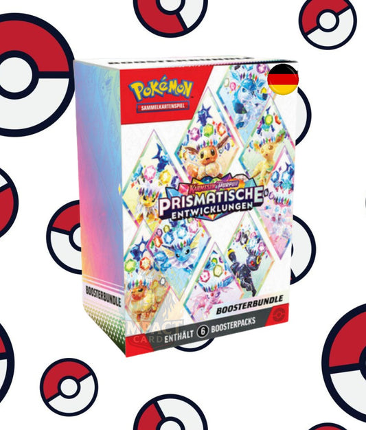 Pokemon TCG: Prismatische Evolutionen - Boosterbundle DE
