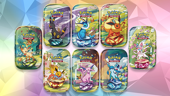 Pokémon Prismatic Evolutions - Mini Tin DE